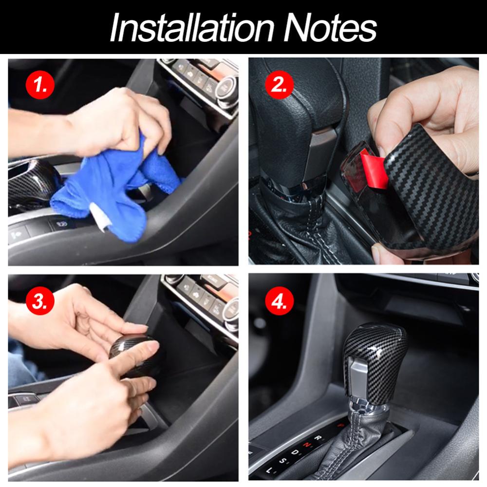 Vỏ Bọc Bảo Vệ Cần Số Xe Hơi Honda Civic 10th 2016-2019 Bằng ABS Bền E5R9