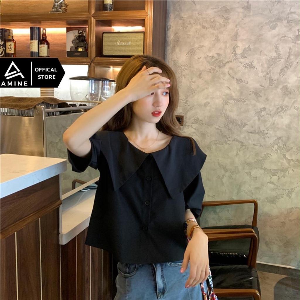 Sơ mi nữ đẹp, Áo sơ mi kiểu phong cách Hàn Quốc M124
