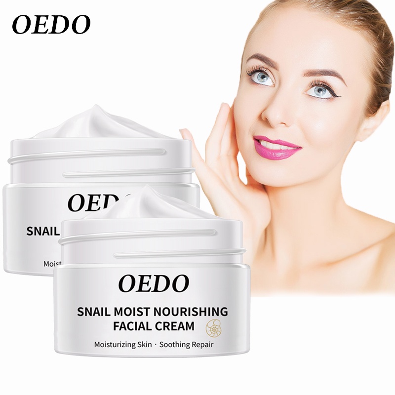 Set 2 kem dưỡng ẩm ốc sên OEDO chống lão hóa và /chống nhăn /dưỡng trắng /Giữ ẩm cho da