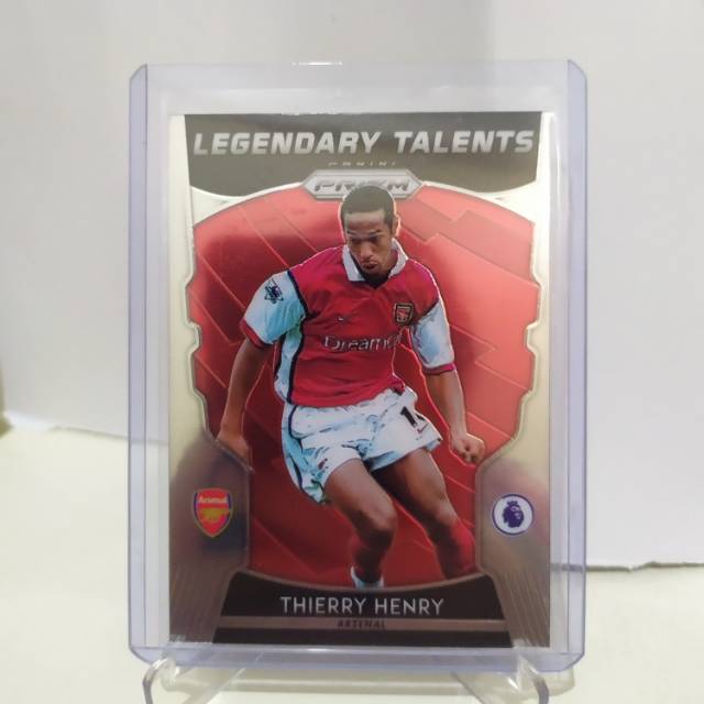 Thẻ Chơi Game Thierry Henry 14 - Arsenal FC Legendary Talents - Prizm Panini