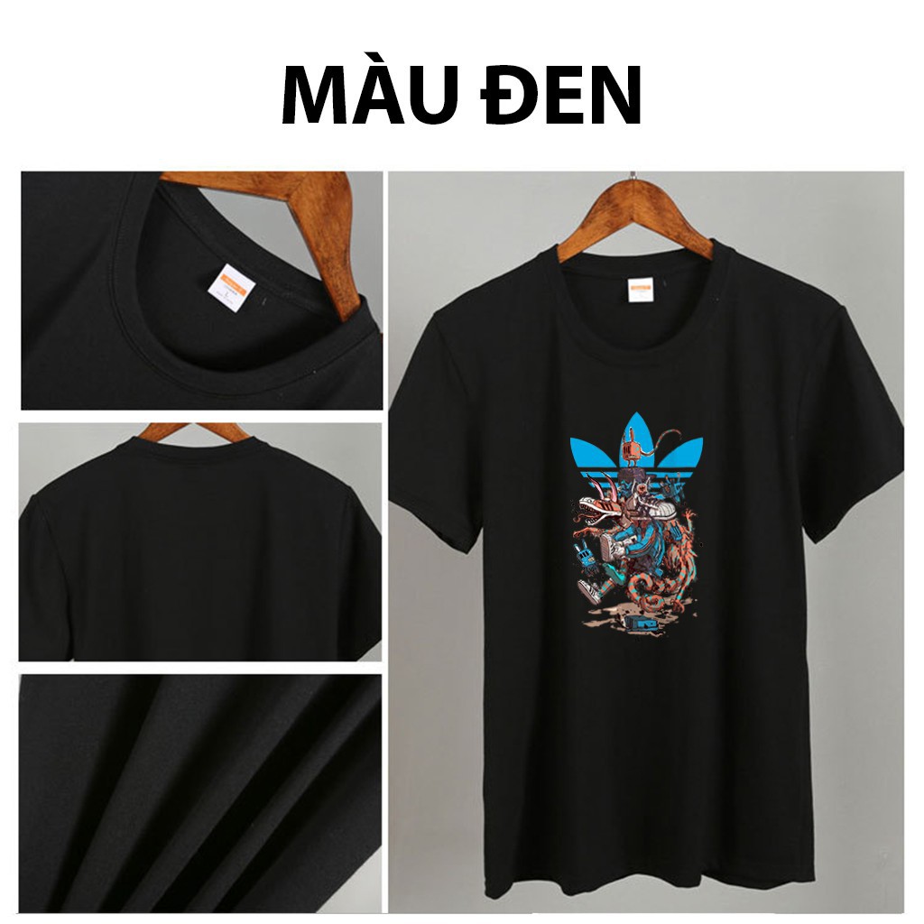 Áo thun unisex ngắn tay không cổ nam nữ đẹp AD bao ngầu (Nhận in áo thun theo yêu cầu) | BigBuy360 - bigbuy360.vn