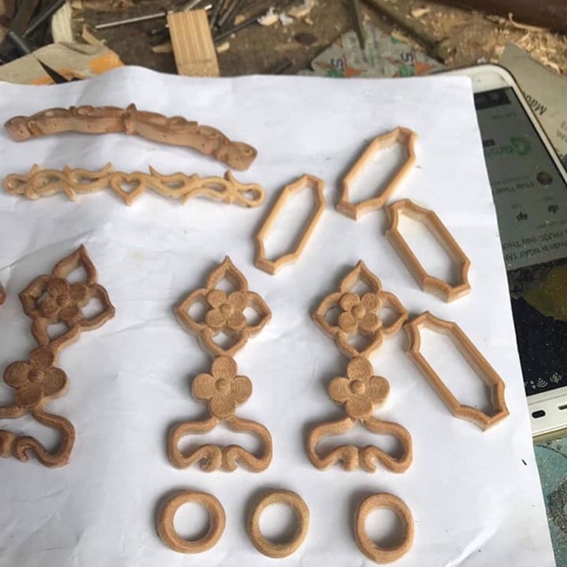 Cửa hoa phụ kiện cho lồng