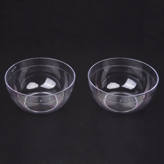 [Hàng mới về] Set 2 bát nhựa trong suốt đựng mặt nạ diy 9cm x 4.5cm