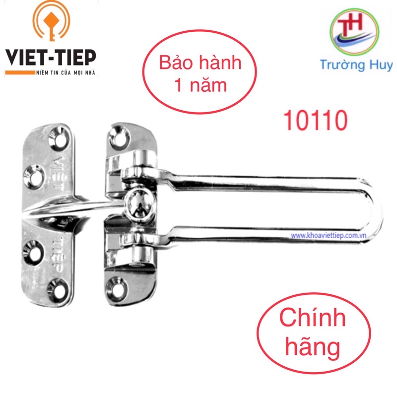 [chính hãng] Chốt an toàn, móc cửa Việt Tiệp 10110 - Bảo hành 1 năm