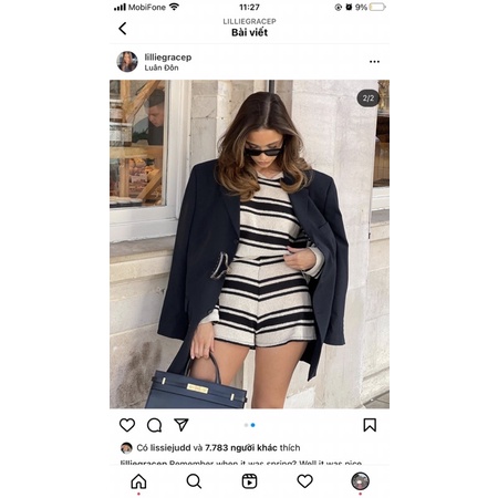 SET SỌC HOT HIT ZARA