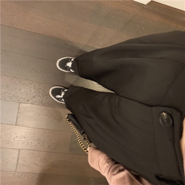 (Hàng có sẵn) Quần suông rủ chất cực đẹp (loại dài qua mắt cá chân, quần cạp cao, ống suông rộng) | BigBuy360 - bigbuy360.vn