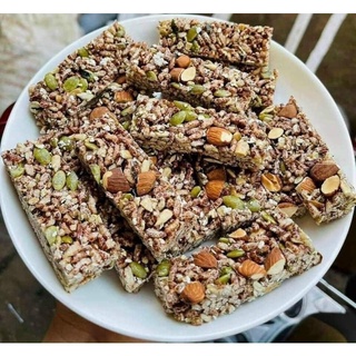 Thanh gạo lức mix hạt dinh dưỡng loại nhiều hạt 500gr