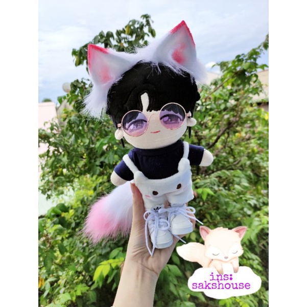 Tai và đuôi cho doll 20cm nhiều màu