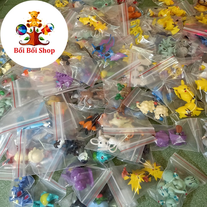 Đồ chơi thú Pokemon 4 - 6 cm - Mô Hình Pokemon Mini - Sưu Tầm - BỐI BỐI SHOP