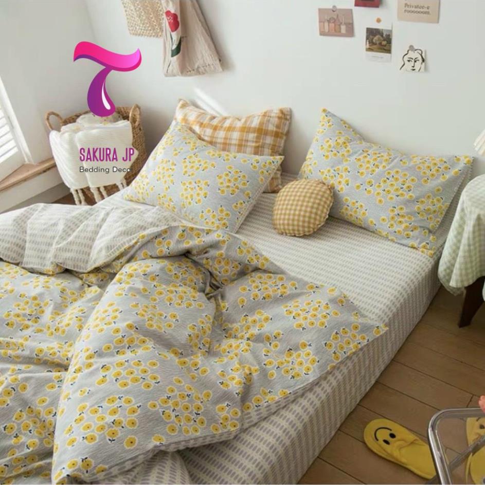 HÀNG MỚI-  Bộ Chăn Ga Gối Đệm Poly Cotton 4 Món Vintage Country Princess -Chăn Ga Gối Cotton Poly | BigBuy360 - bigbuy360.vn