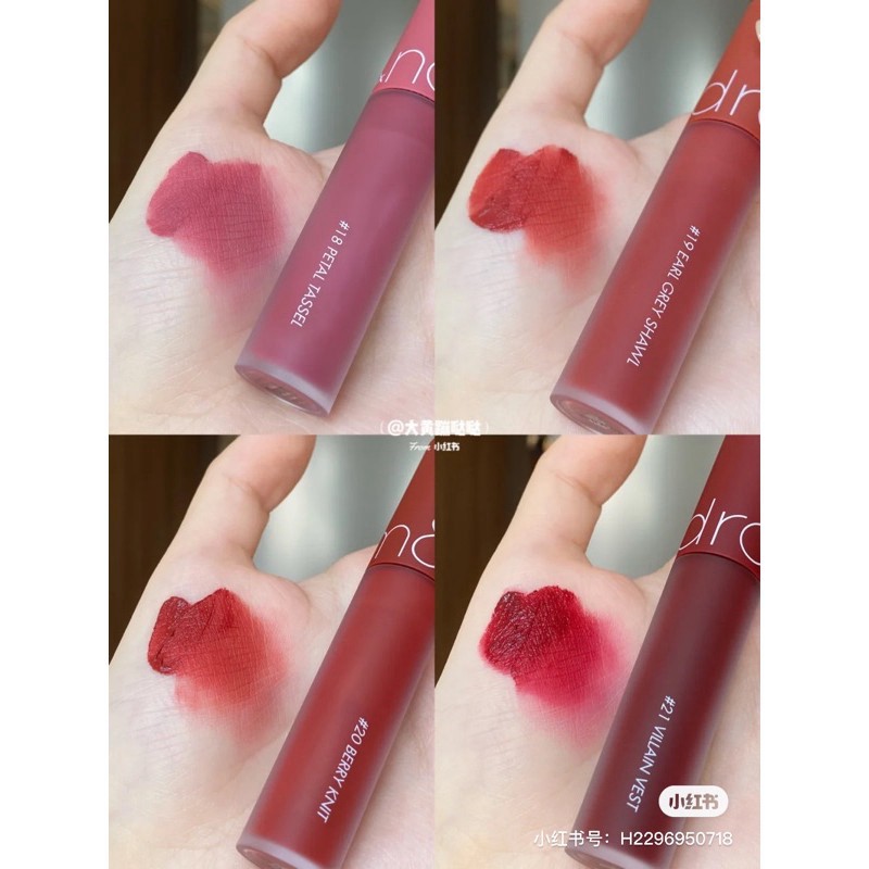 [Beman123]  [ CÓ MÀU MỚI ] SON ROMAND ZERO VELVET TINT | BigBuy360 - bigbuy360.vn