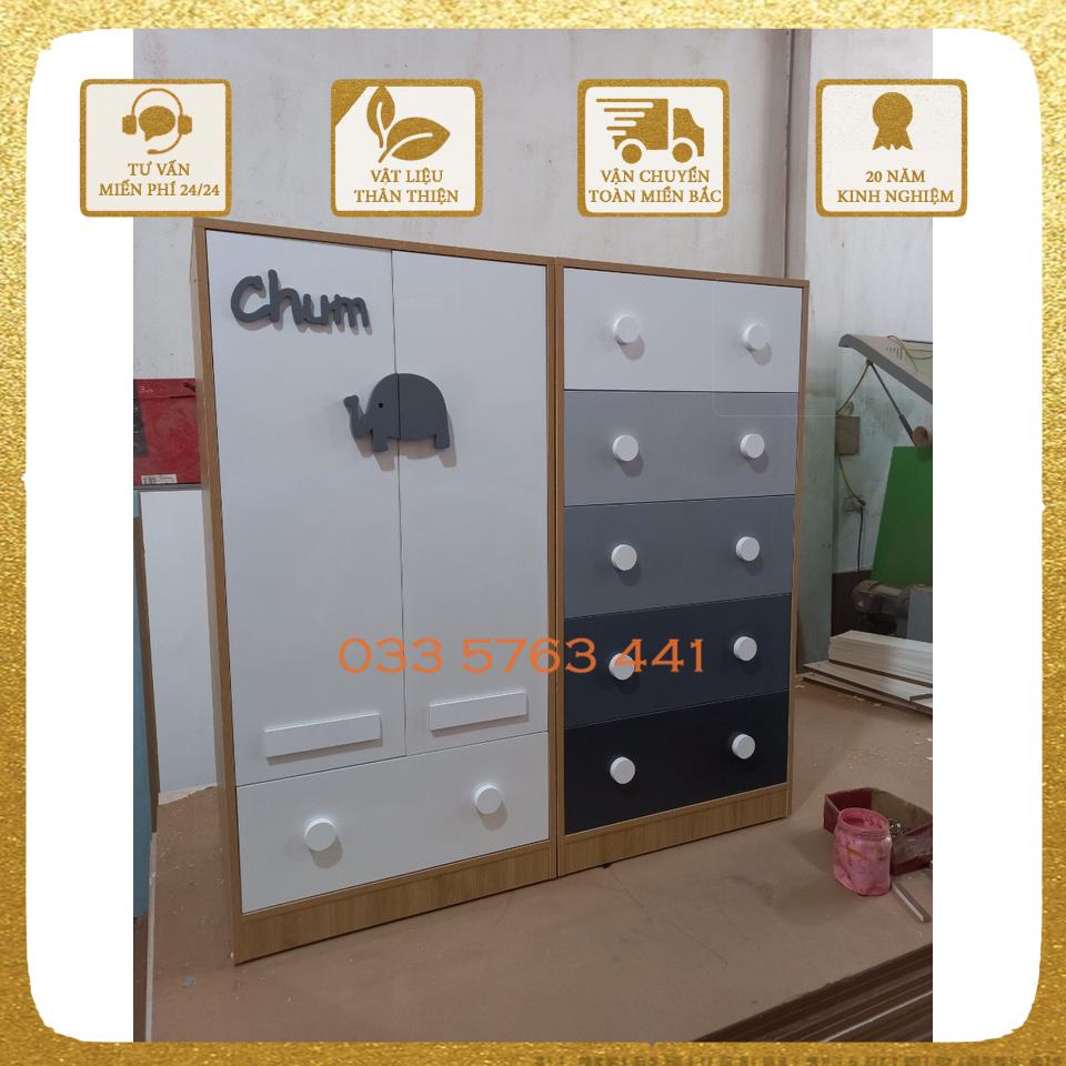 Tủ quần áo dành cho bé yêu với nhiều kích thước và màu sắc siêu xinh