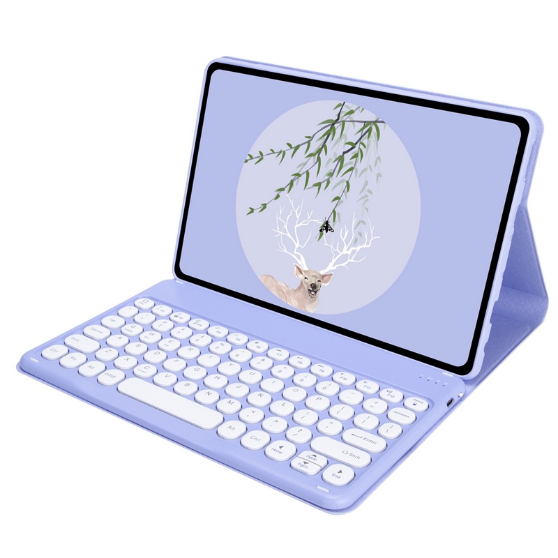 Bao Da Máy Tính Bảng Có Bàn Phím Cho Samsung Galaxy Tab A7 Lite 8.7 Touchpad Galaxy Tab A7 Lite SM-T220 T225 Teclado