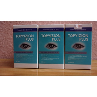 TOPVIZION PLUS - (COMBO 3 SẢN PHẨM) - BẢO VỆ THỊ LỰC