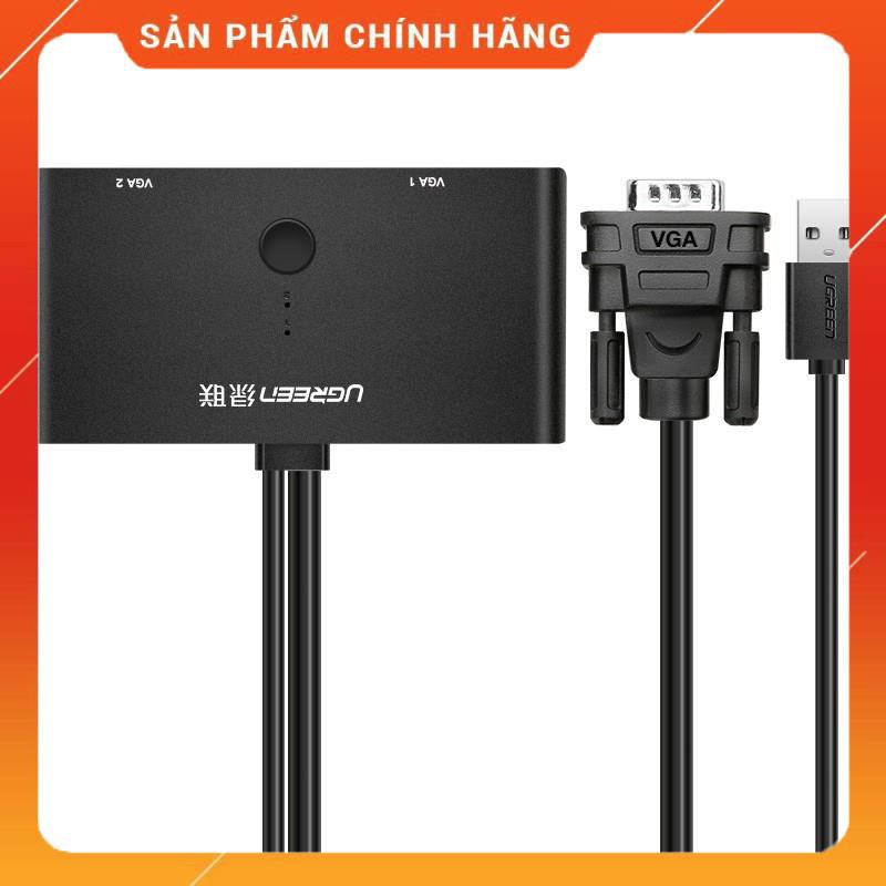 [Mã 254ELSALE giảm 7% đơn 300K] Bộ chia cổng VGA 1 ra 2 UGREEN 30711 dailyphukien