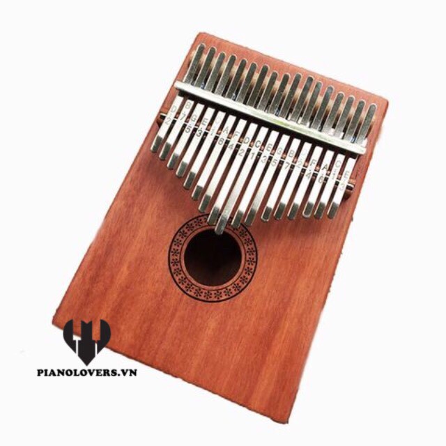 Kalimba gỗ tròn bông Stiller cao cấp chất lượng tốt 17 phím - Thumb Piano 17 keys - HÀNG CÓ SẴN