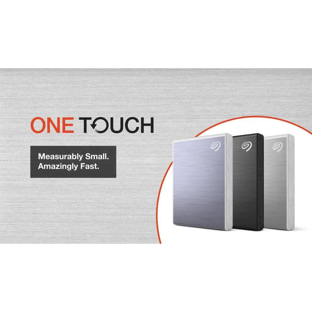 Ổ cứng Di Động SSD Seagate One Touch SSD 2TB USB_C + Phục hồi Dữ liệu Rescue | BigBuy360 - bigbuy360.vn