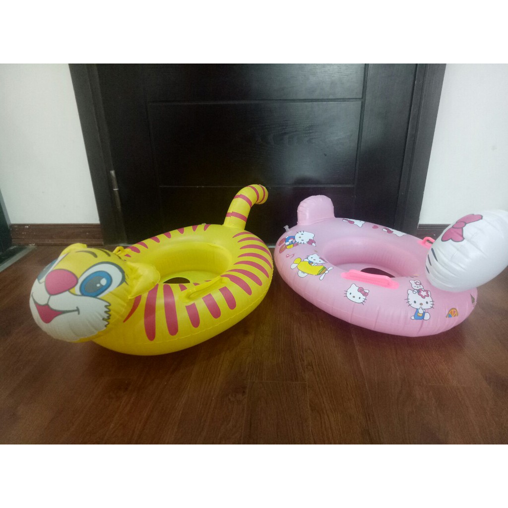 Phao bơi xỏ chân hình con thú cho bé