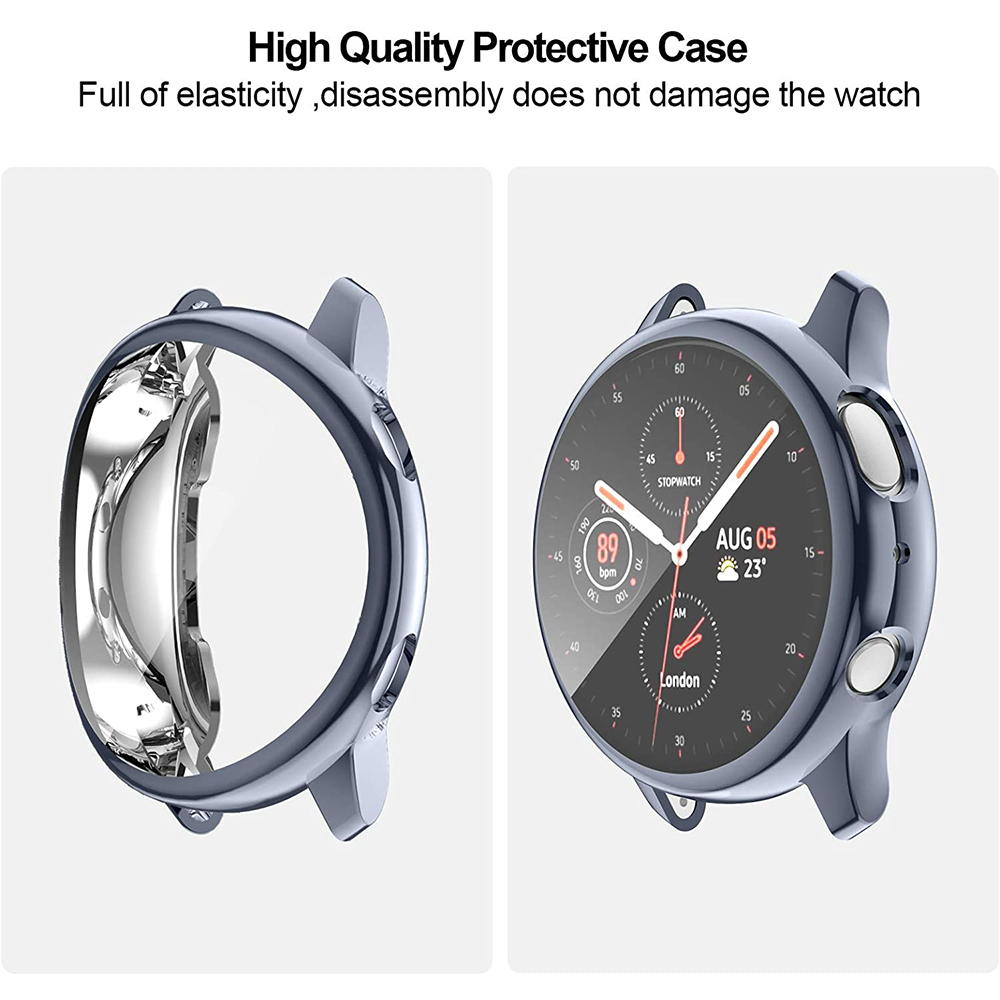 Miimall khung bảo vệ mặt đồng hồ chất lượng cao Samsung Galaxy Watch Active 2 40mm 44mm chất lượng cao