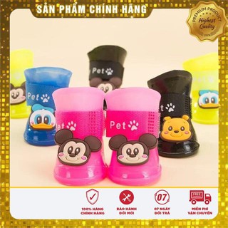 Giày silicone đi nắng, đi mưa cho cún cưng♥️