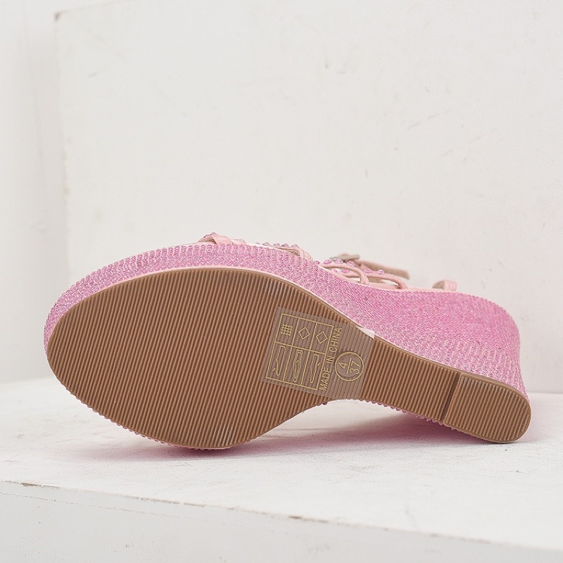 Giày đế xuồng đá cao 13,5cm