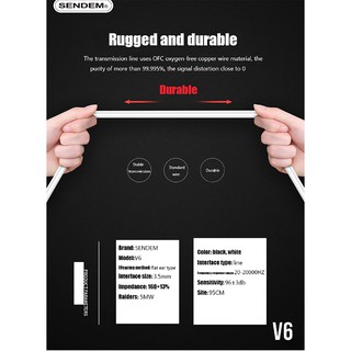 Tai nghe Earpod Sendem V6
