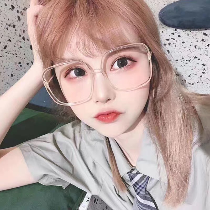 Kính mát phong cách 2 màu Đen, Trắng thời trang kiểu Hàn Quốc