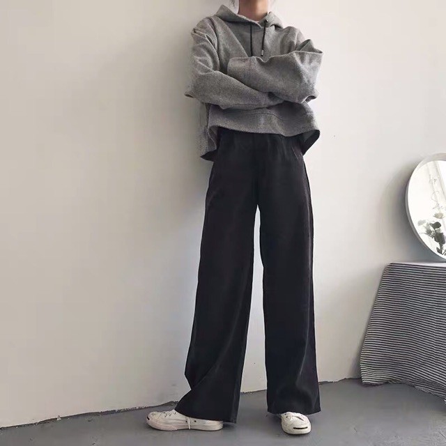[ORDER] Quần nhung ulzzang ống rộng đủ màu culottes - có ảnh thật phía sau | BigBuy360 - bigbuy360.vn