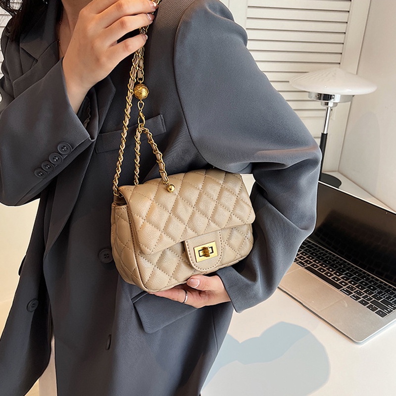 Túi đeo chéo IELGY hình vuông cỡ nhỏ thời trang Hàn Quốc cho nữ