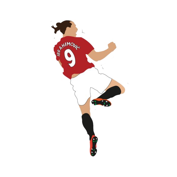 Bộ 40 hình dán sticker MANCHESTER UNITED, hình dán laptop, hình dán pvc