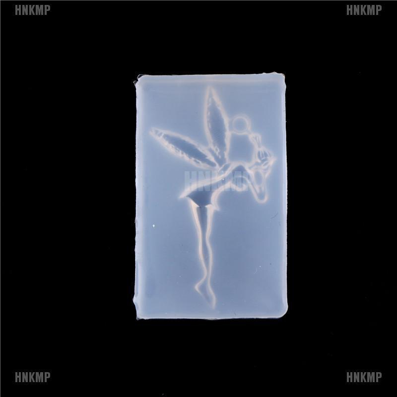 Khuôn silicone 4.5cm*2.5cm tạo hình cô tiên trang trí bánh kem