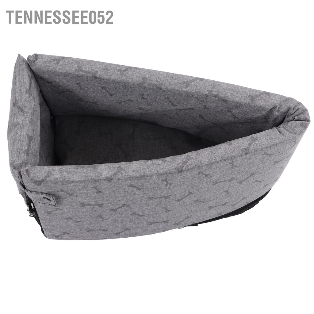 Tennessee052 Chỗ ngồi trên xe hơi của Pet Nest Thoải mái có thể gập lại dễ dàng Vệ sinh Ghế an toàn cho thú cưng đệm bên trong chó nhỏ Mèo