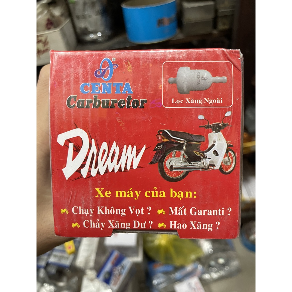 Chế hòa khí, bxc Dream 100cc, Wave nhỏ 100cc hãng CENTA