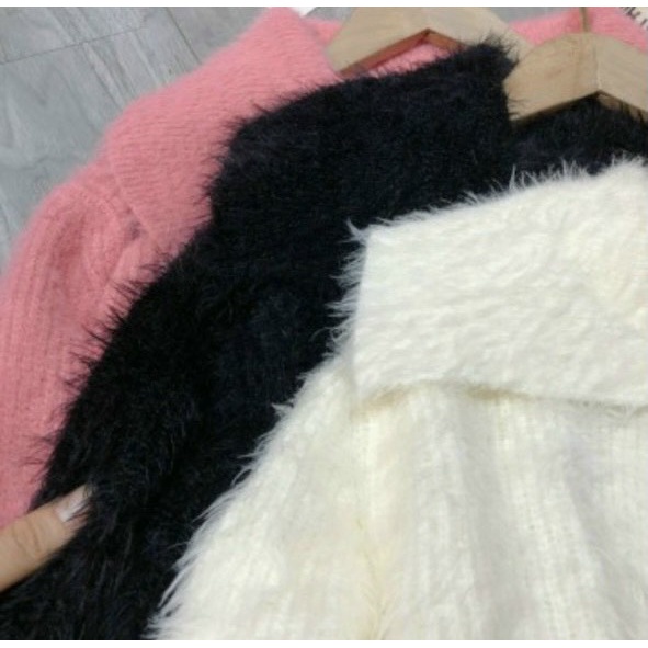 áo khoác len cardigan, áo khoác croptop lông 3 khuy sang xịn mịn chất len lông mềm mặc ấm  hàng quảng châu loại 1 | BigBuy360 - bigbuy360.vn