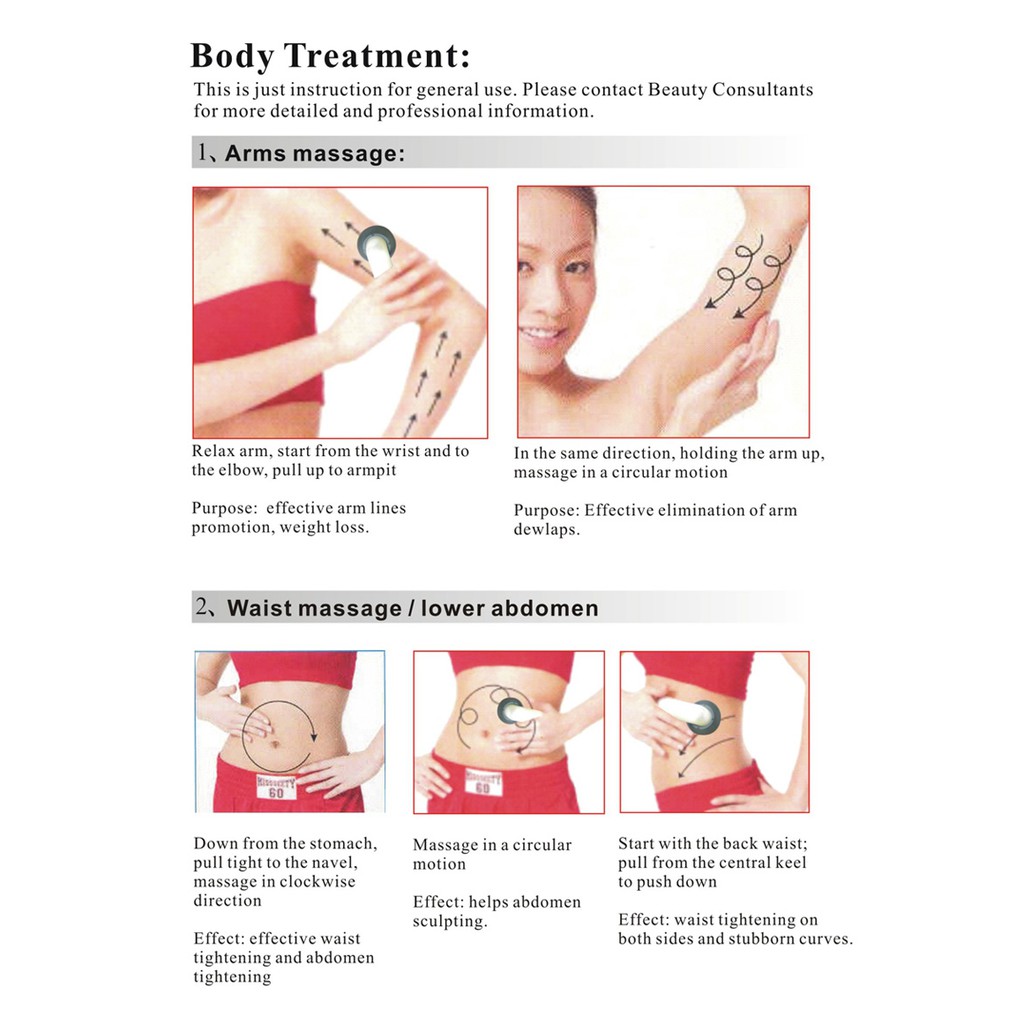 Máy massage siêu âm JINKAIRUI EMS giúp tạo vóc dáng thon gọn