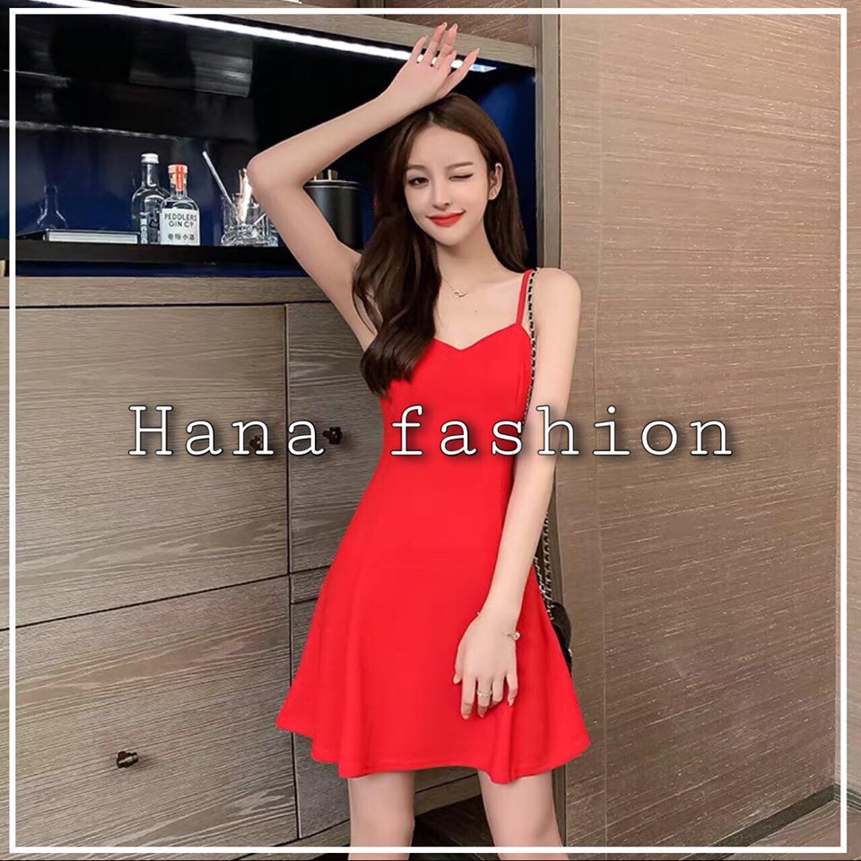 Đầm 2 dây sexy (có ảnh thật) HANA50