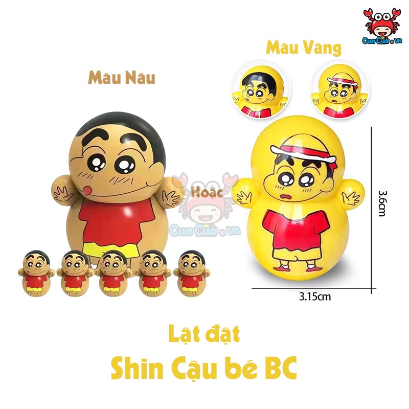 Lật Dật Cho Bé Siêu Dễ Thương, Lật Đật Mini Doraemon Cute Phô Mai Que Chọn Hình Ngẫu Nhiên