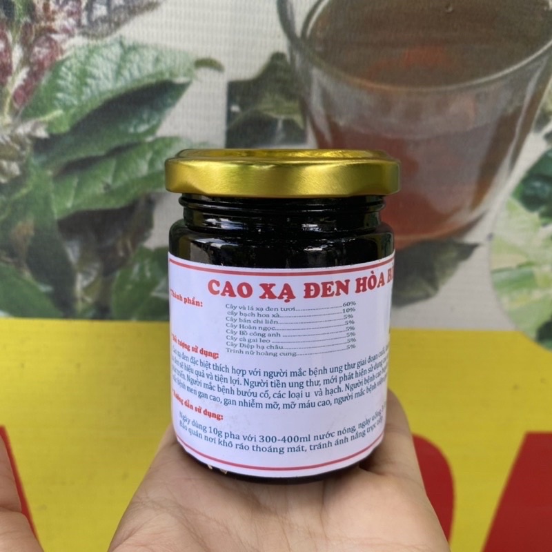 Cao xạ đen Hoà Bình 100g