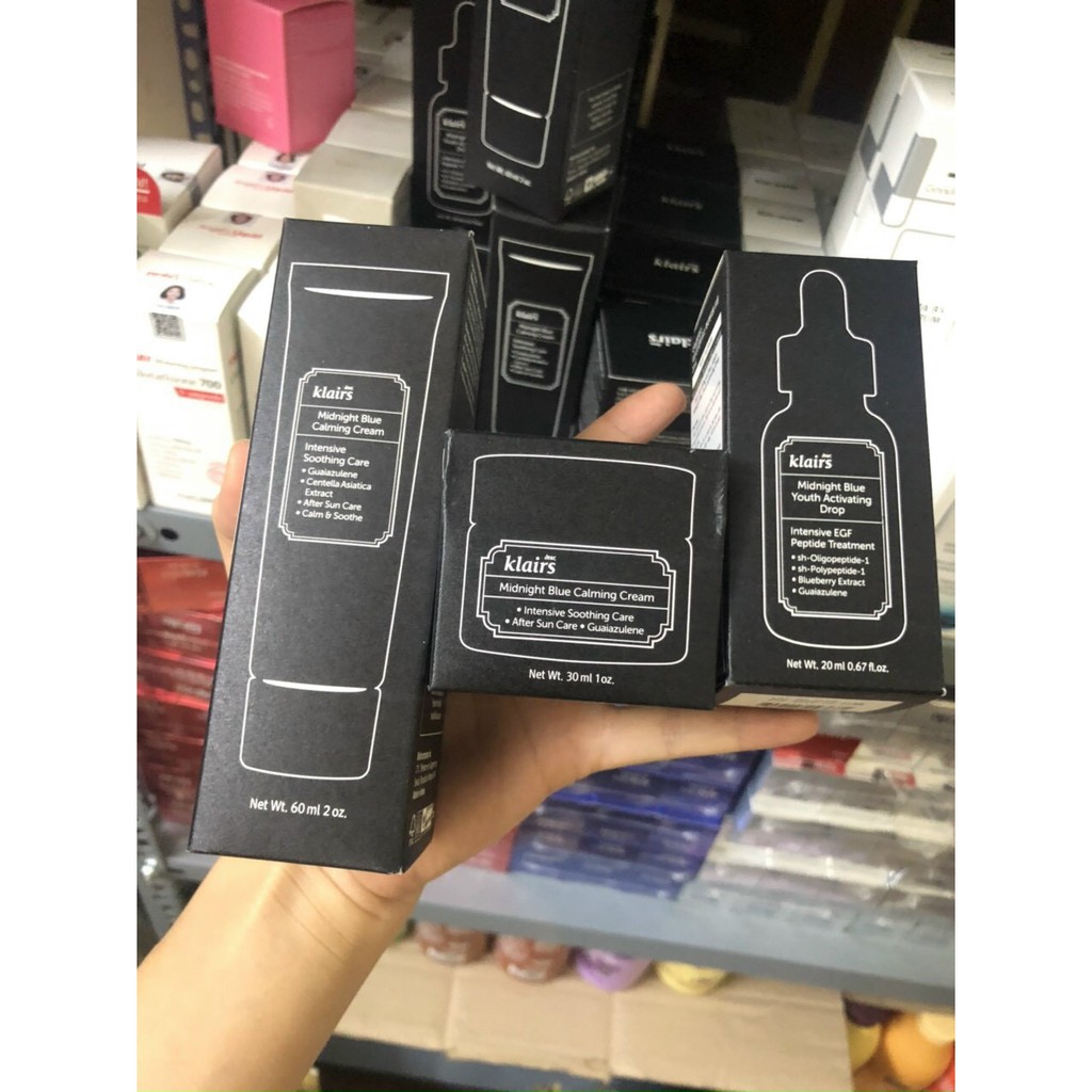 Serum Phục Hồi Da Dầu Mụn Nhạy Cảm Klairs Midnight Blue 20ml | BigBuy360 - bigbuy360.vn