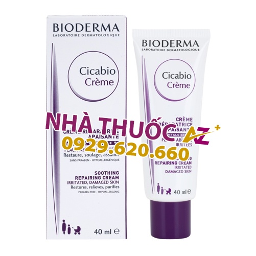 Kem phục hổi da Bioderma Cicabio Chính Hãng 40ml