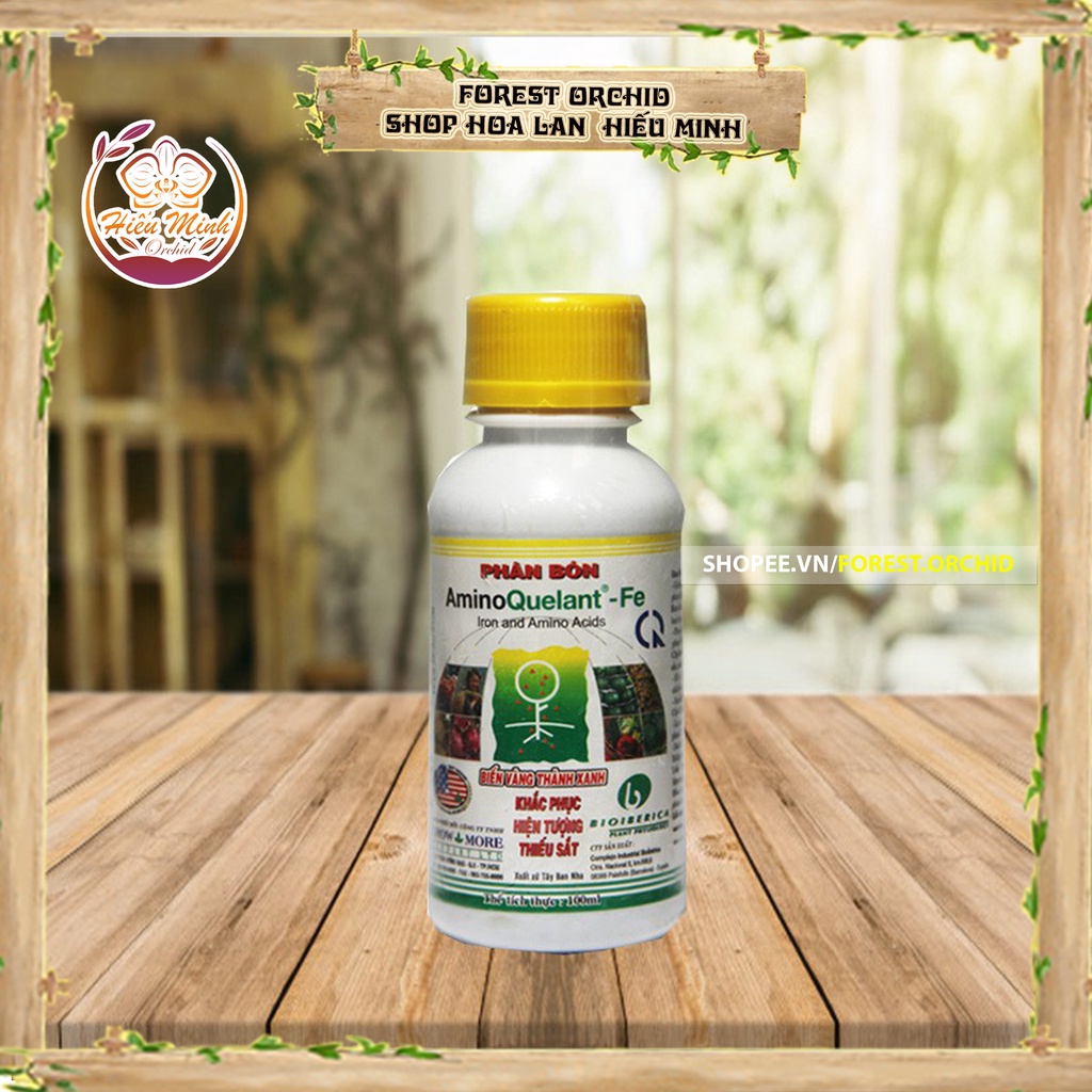 Amino Quelant Fe Phân bón Sắt là thuốc, Hoa Lan loại TỐT, làm cho cây cảnh và hạt giống, Bền, Đẹp, Xanh