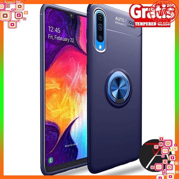 Ốp lưng kính cường lực cao cấp cho Samsung GALAXY A7 2018