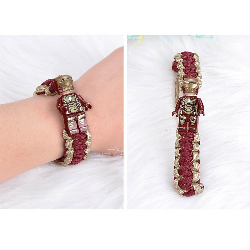 Buzz Lightyear Woven Bracelet Men's and Women's Lego Brick Bracelet Student Couple Gift Douyin Net JP6