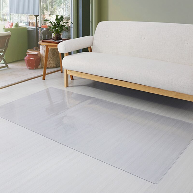 Tấm nhựa PVC làm khăn trải bàn, thảm trải sàn chống thấm, chống trượt bảo vệ bàn, sàn gỗ