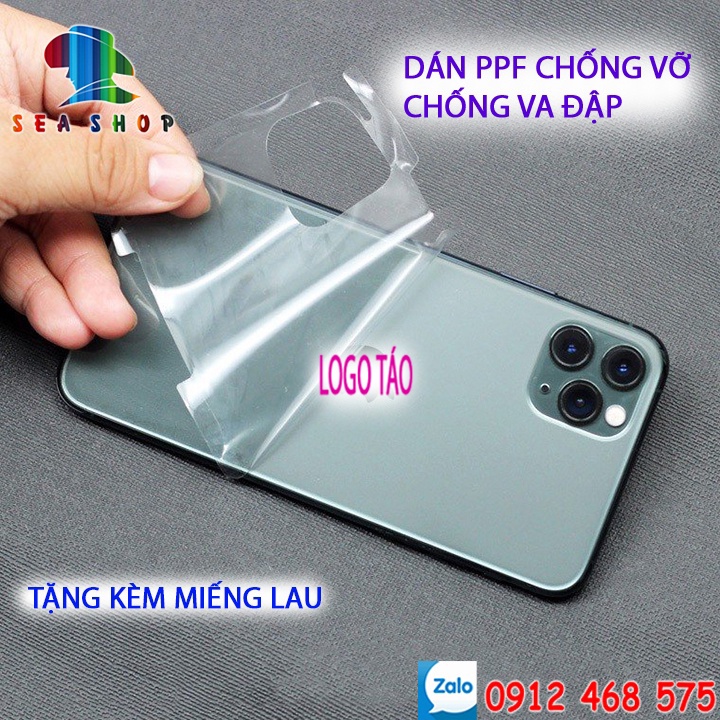 [MẶT TRƯỚC + SAU] Dán PPF iPhone - CHỐNG VỠ - CHỐNG VÂN cho iPhone 12 Mini, 12 Pro Max, 13 Mini, 13 Pro Max