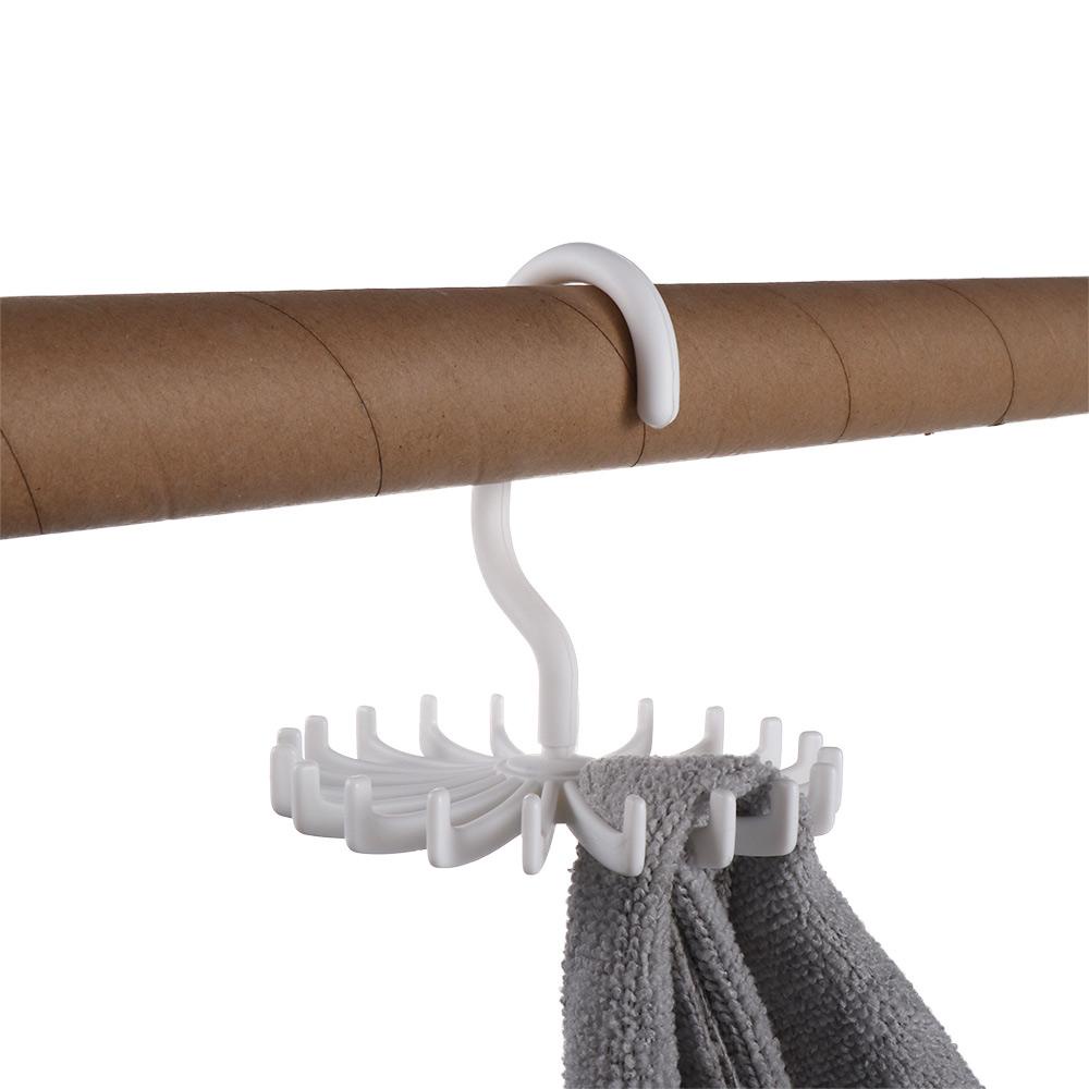 Móc Nhựa Dày Treo Cà Vạt / Thắt Lưng / Khăn Choàng Tiết Kiệm Không Gian Cho Tủ Quần Áo