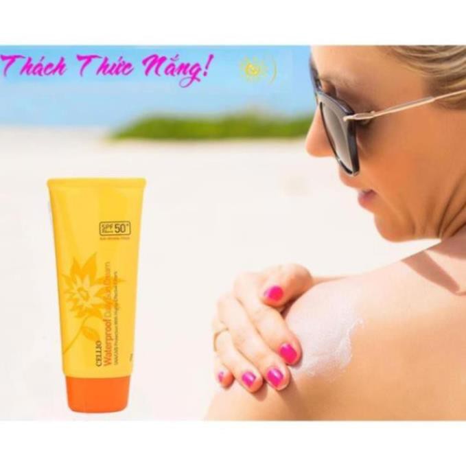 Kem chống nắng Cellio Collagen Whitening SPF50 PA+++ 70ml đủ 3 màu