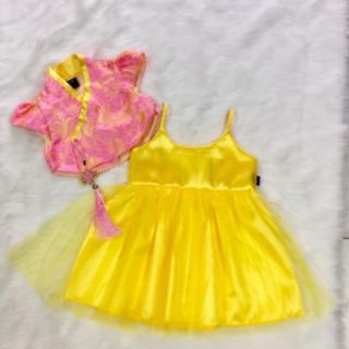 Hanbok gấm bé gái
