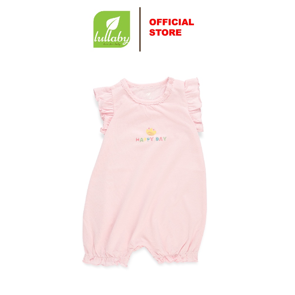 LULLABY Bộ romper bé gái NH348M