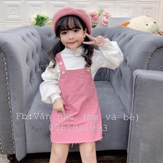 Set yếm cho bé gái